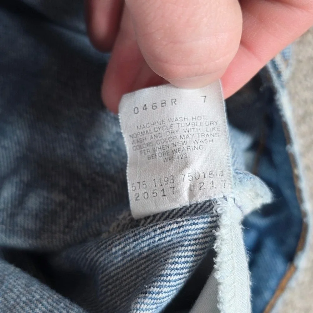 Vintage 90s Levis 517 Orange Tab Bootcut Jeans Mens 34x30 Blue‎ Denim USA Faded